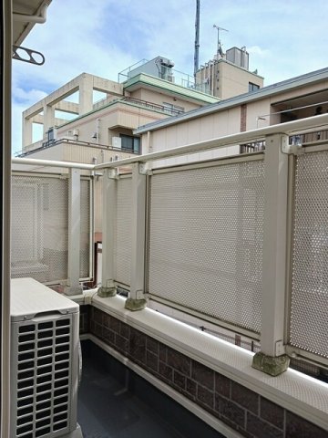 バルコニー　落ち着いた時間を過ごせるバルコニーです