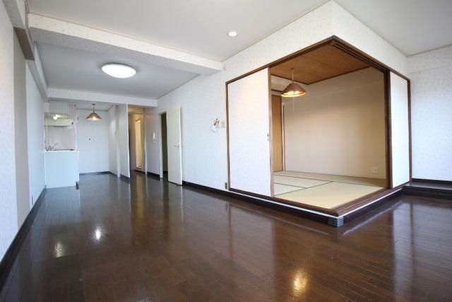 居室・リビング　広々１５帖のリビング