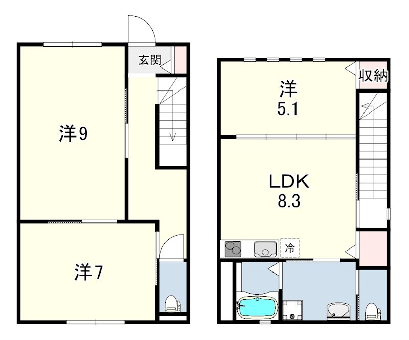 CASA ERBENの間取り写真