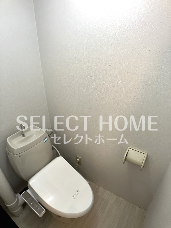 トイレ　ゆったりとした空間のトイレです