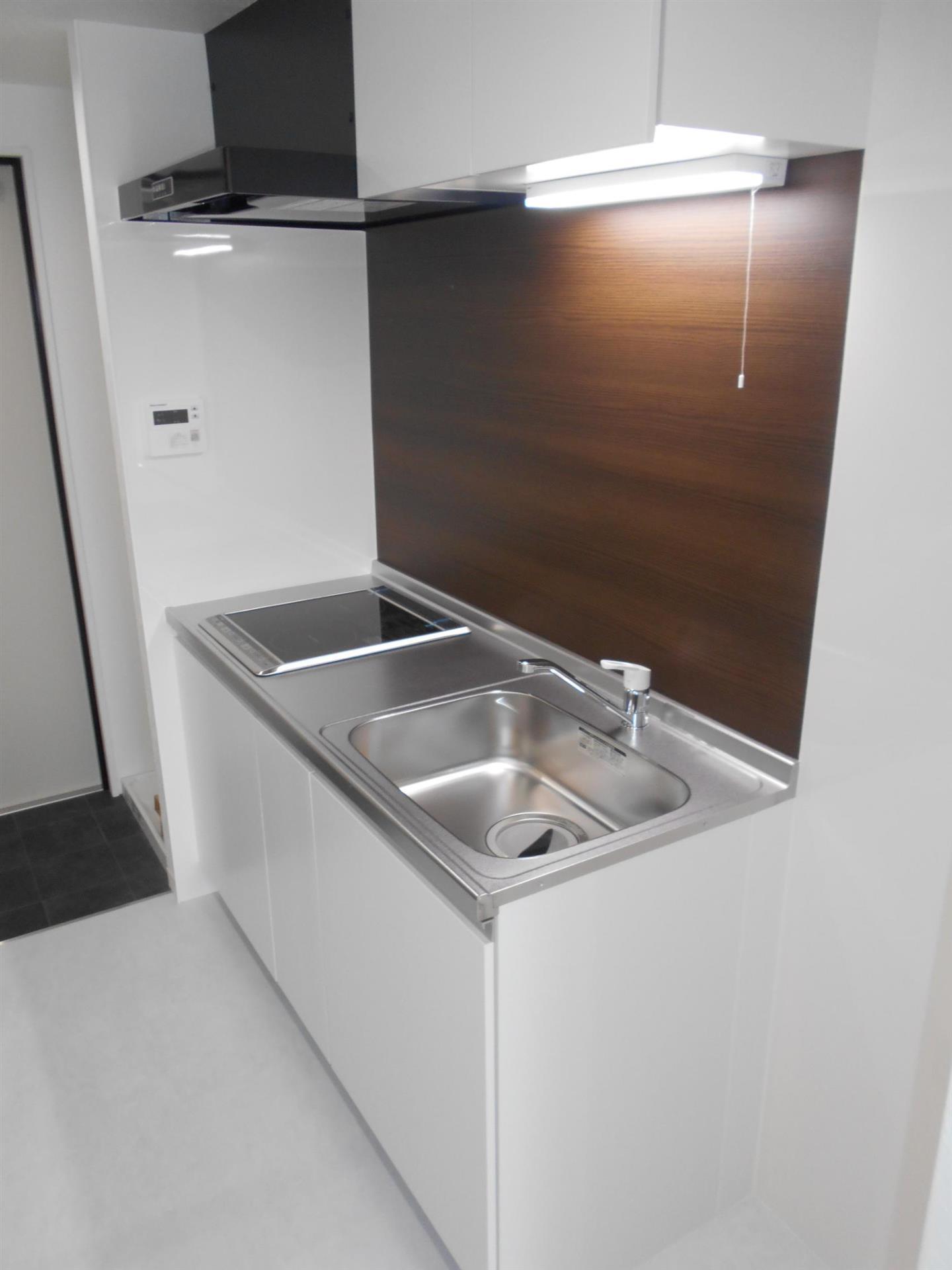 キッチン　2口IHクッキングヒーター付きのキッチン♪