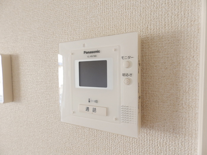 セキュリティ　モニター付きで安心