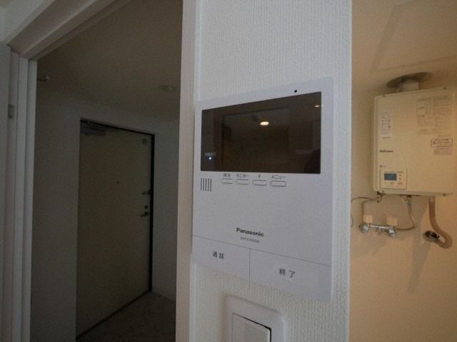 セキュリティ　同物件・別部屋の写真です