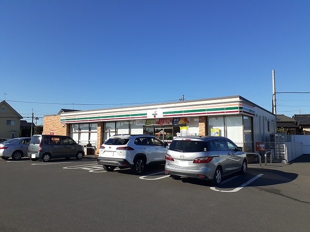コンビニ　セブンイレブン真岡八木岡店（コンビニ）まで650m