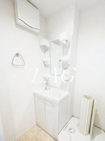 洗面設備　洗面台です。