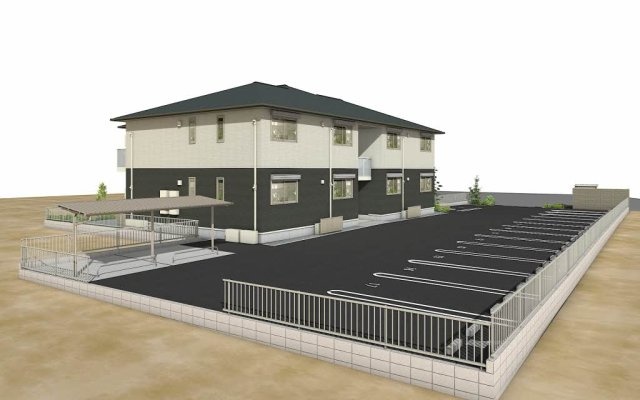 駐車場　完成予想図