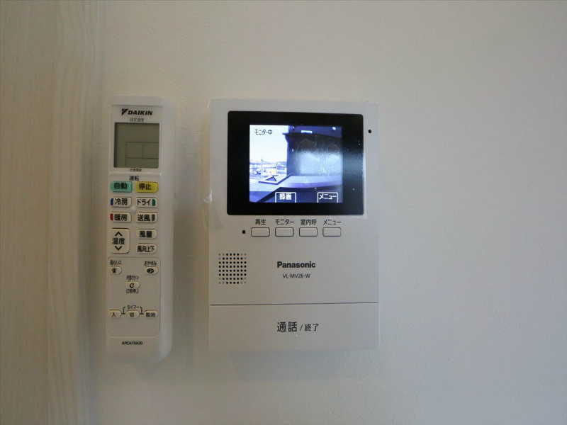 セキュリティ　ＴＶモニター付インターホン