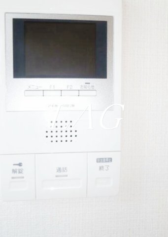セキュリティ　モニター付きインターホンです。
