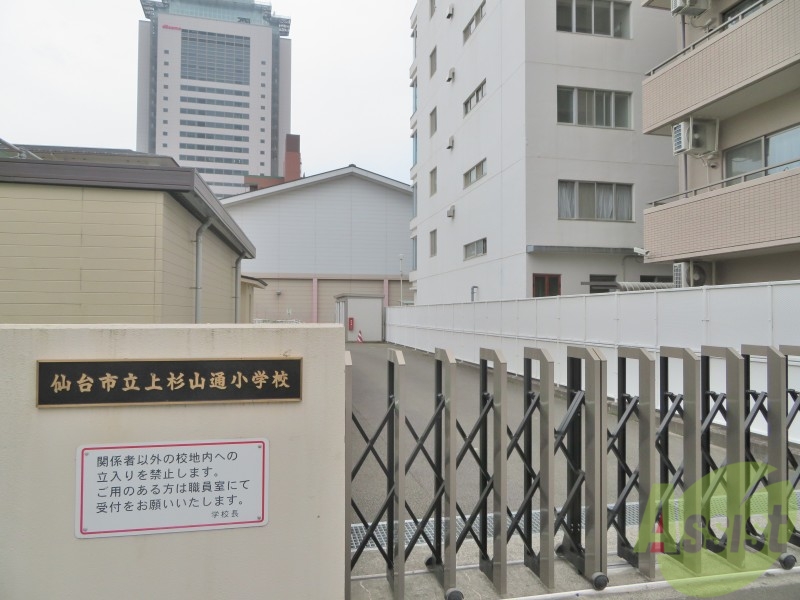 小学校　仙台市立上杉山通小学校（小学校）まで302m