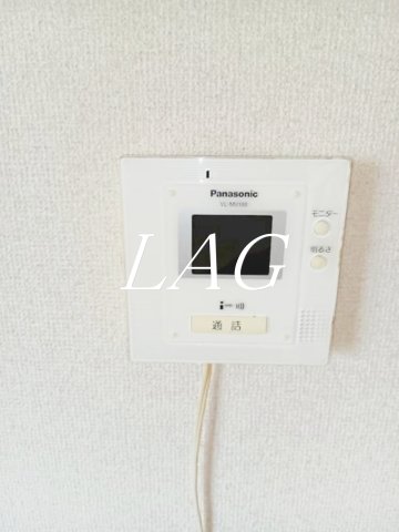 セキュリティ　モニター付きインターホンです。