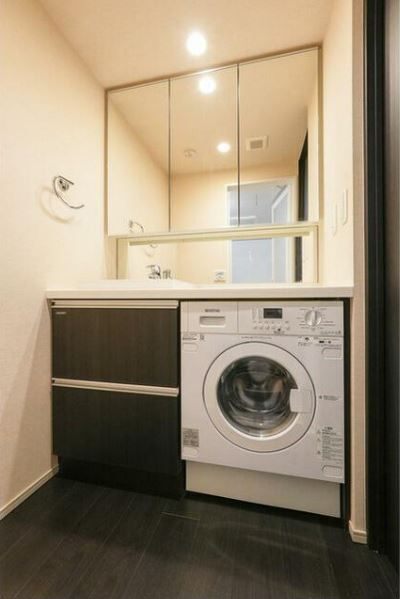 洗面設備　同タイプ別部屋参考写真