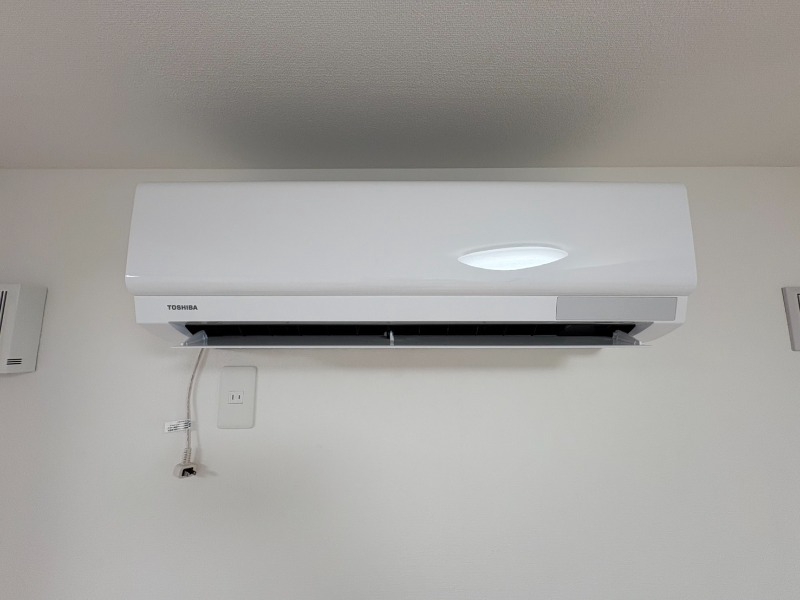その他設備　エアコンがありますので夏でも快適に過ごせます！