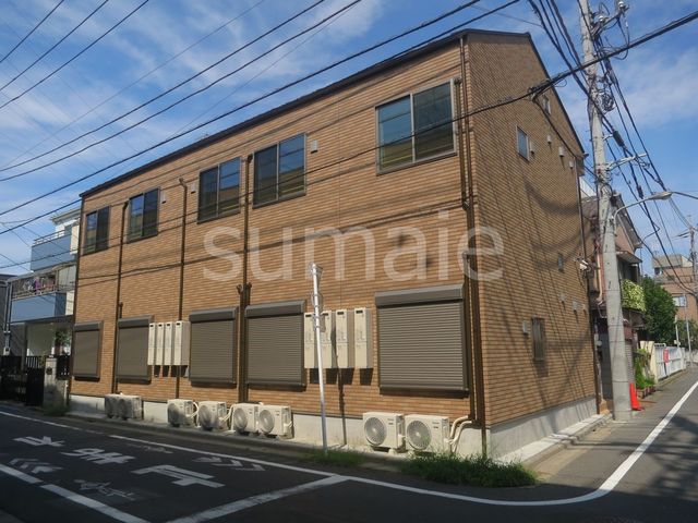 建物外観　陽当たりのいいアパートです。
