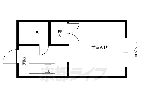 エスポアール小西の間取り写真