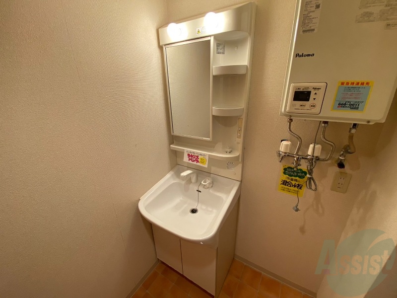洗面設備　シャンプードレッサーで身支度もラクラクです！