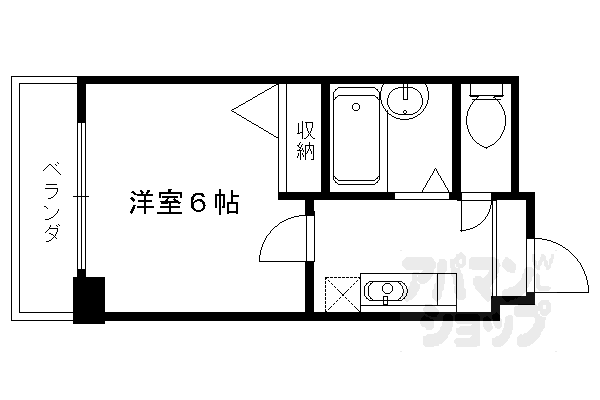 ヴィラ東海15号館の間取り写真