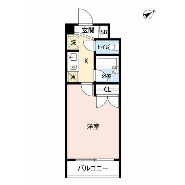 東京メトロ丸ノ内線 西新宿駅 徒歩3分 9階建 築28年の間取り写真