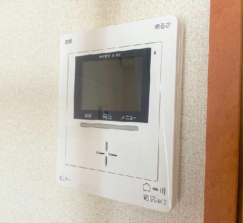 セキュリティ　モニター付きインターホン