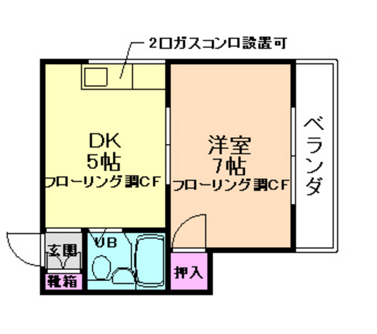 ｓｔｕｄｉｏ－Ｉ箕面の間取り