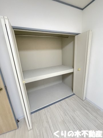 収納　大きなスペースがあり、収納には困りません