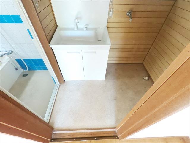 洗面設備　脱衣スペース