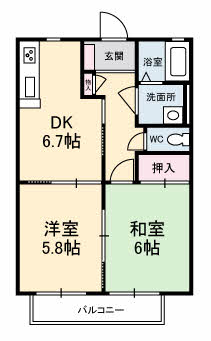 S.T.WESTの間取り