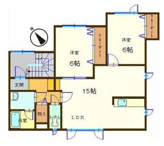 アクアテールの間取り