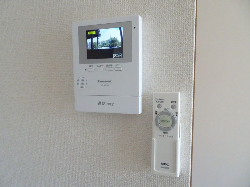 セキュリティ　来客時に安心TVモニターホン（他室参照）