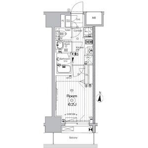 メイクス矢場町の間取り