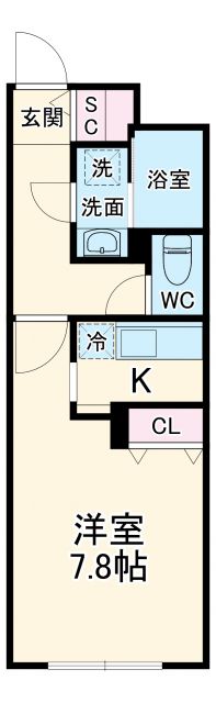 ADVANCE　IWATAの間取り