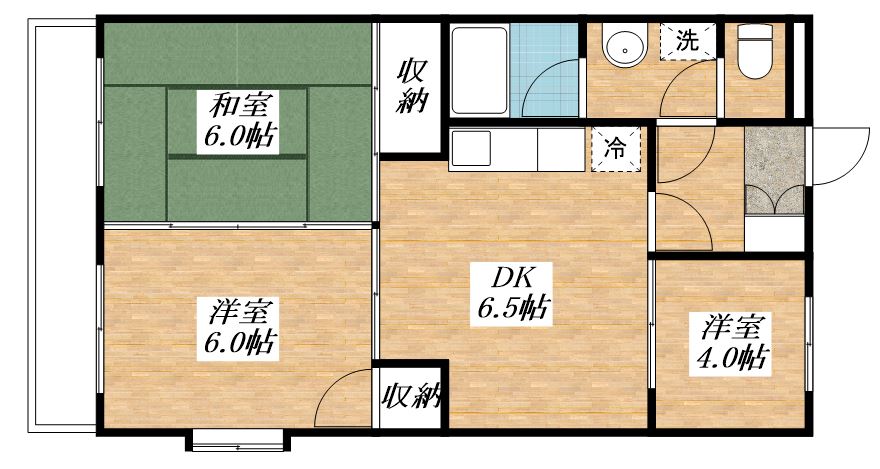 グリーンパーク田園19号の間取り