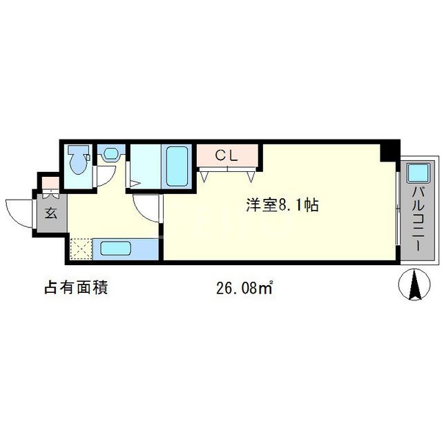 アルファープライズVの間取り