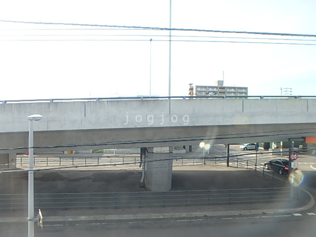 【札幌市白石区平和通のマンションの眺望】