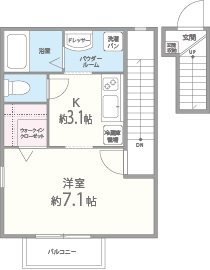 ヴェルデュールTomatsuの間取り