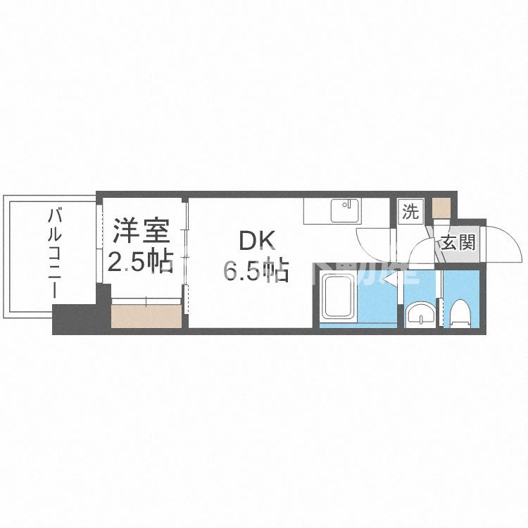 セレニテ中崎町リアンの間取り