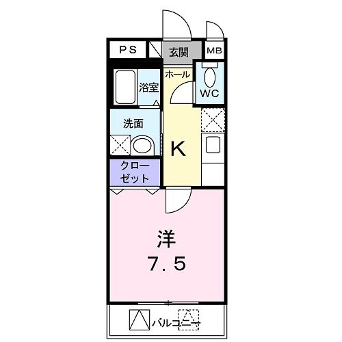 メゾン　ＮＩＣＯの間取り