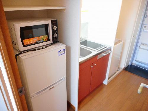 その他　電子レンジ、冷蔵庫完備