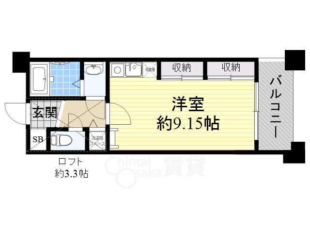 フォレステージュ江坂垂水町の間取り