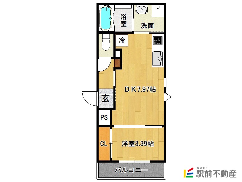 Ｃｈｅｒｉｍ久留米駅南の間取り