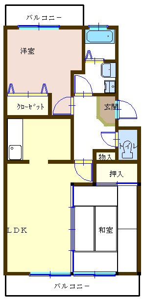 イル・ブリランテの間取り