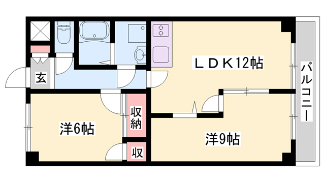 アピアやすとみの間取り