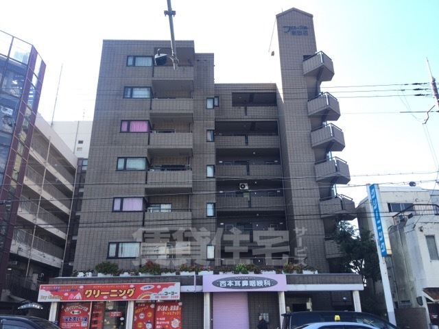 フローラル東田辺の建物外観