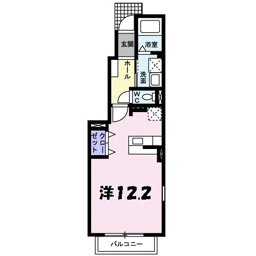 サンハイツ北六甲参番館の間取り