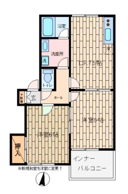 ウエストブルーウッドの間取り