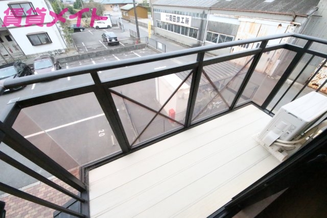 バルコニー　同物件別室の画像です