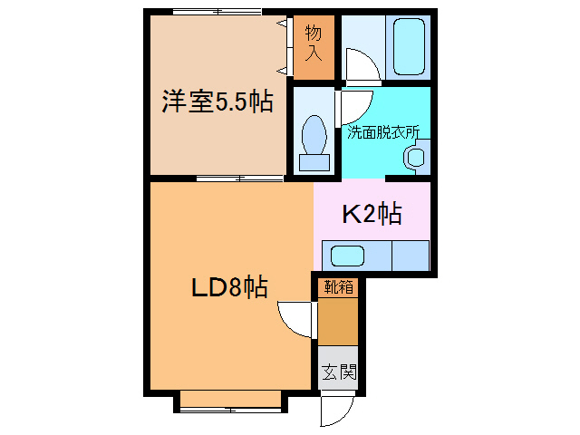 シェソワの間取り