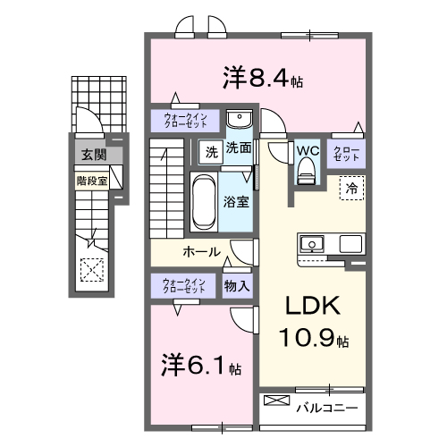 アレンデールIIの間取り