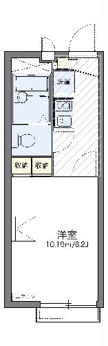 レオパレス山野の間取り