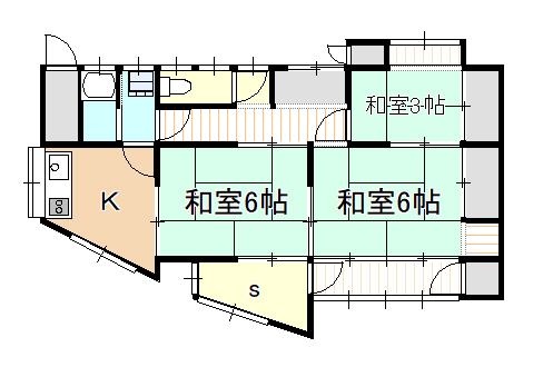 【中島平家の間取り】