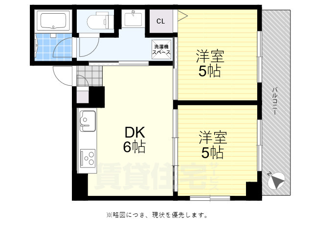 【カメリアガーデンの間取り】